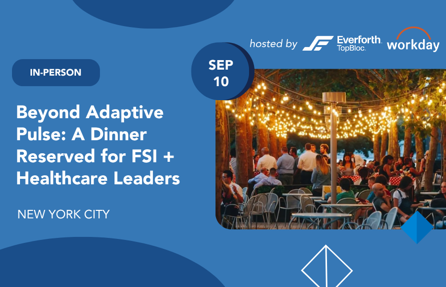 Adaptive Pulse Dinner September