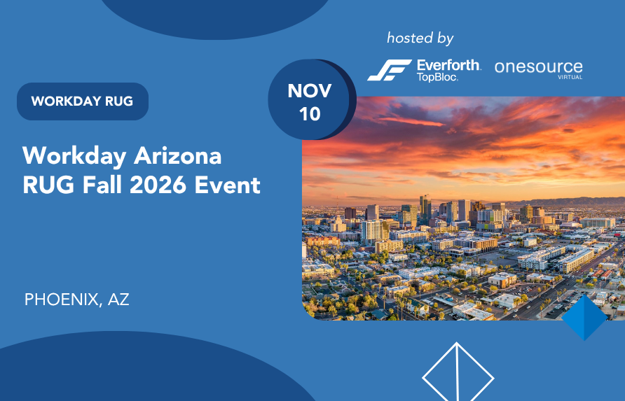 Event image for Workday RUG in Arizona